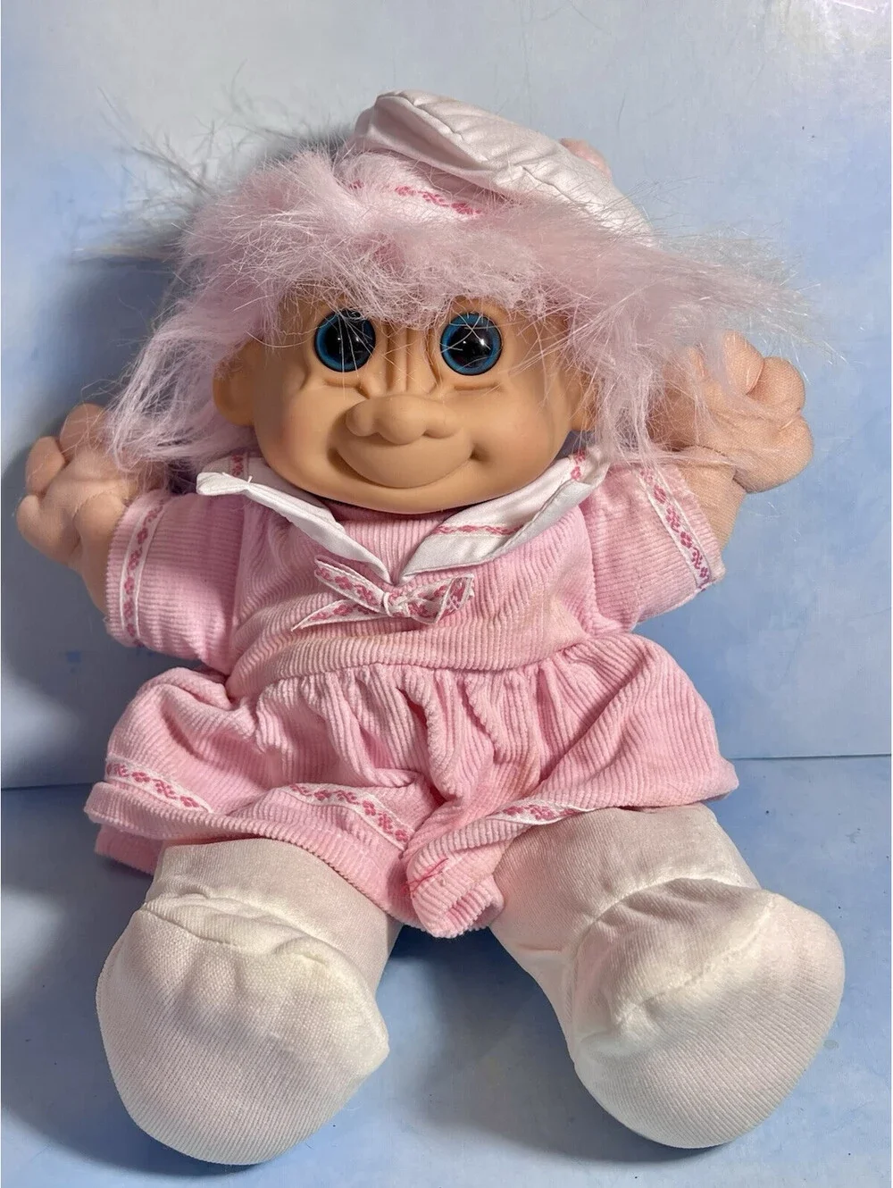 Vintage Russ Troll Kidz Buffy Plush Doll 12